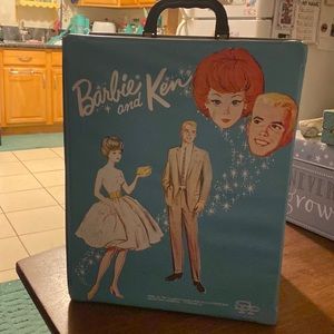 Mattel Inc 1964 Barbie and Ken Doll Travel Case